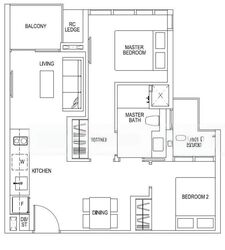 Sims Urban Oasis (D14), Condominium #458860091